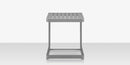 DecoScapes Fusion Aluminum 16'' Wide Square Side Table
