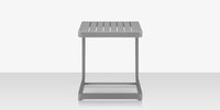 DecoScapes Fusion Aluminum 16'' Wide Square Side Table