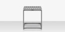 DecoScapes Fusion Aluminum 16'' Wide Square Side Table