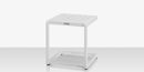 DecoScapes Fusion Aluminum 16'' Wide Square Side Table