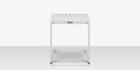 DecoScapes Fusion Aluminum 16'' Wide Square Side Table