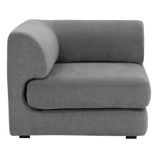 Sunpan Harmony Modular in Corner Chair - Danny Dark Grey