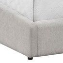 Sunpan Senna Bed Queen / King Belfast Heather Grey