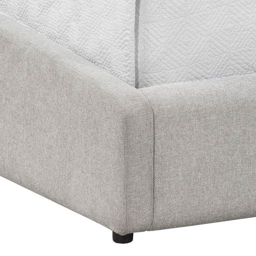Sunpan Senna Bed Queen / King Belfast Heather Grey
