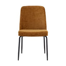 Sunpan Zeke Dining Chair Black - Bergen Marmalade - Set of Two