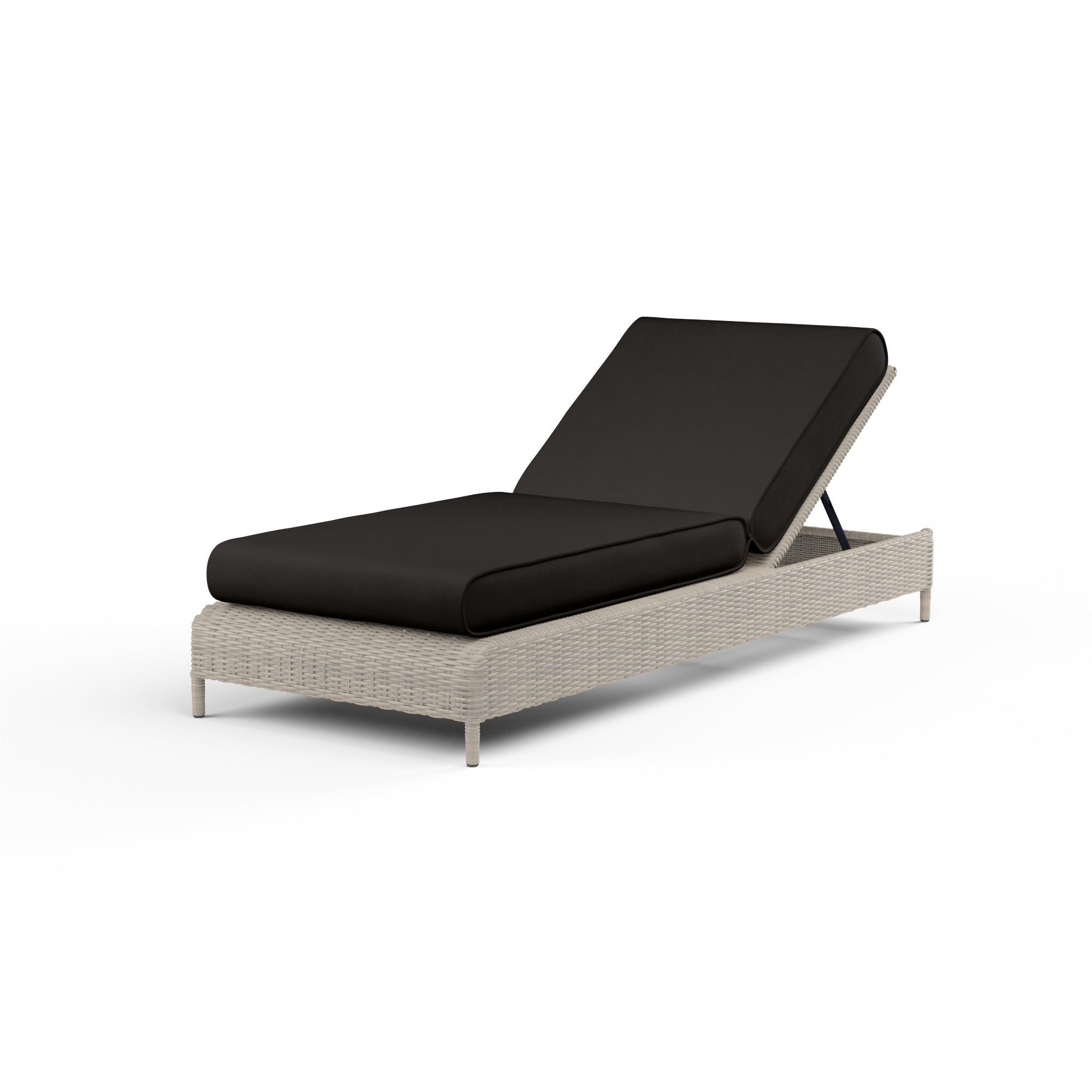 Sunset West Manhattan Adjustable Chaise with Cushion
