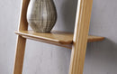 Greenington Currant Leaning Bookshelf, Caramelized / Black Walnut