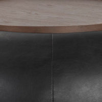 Sunpan Zenzi Storage Coffee Table in Bravo Black