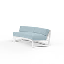 Sunset West Newport Curved Sofa with Cushion