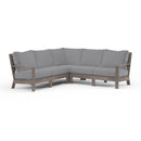Sunset West Laguna Aluminum Sectional with Cushion