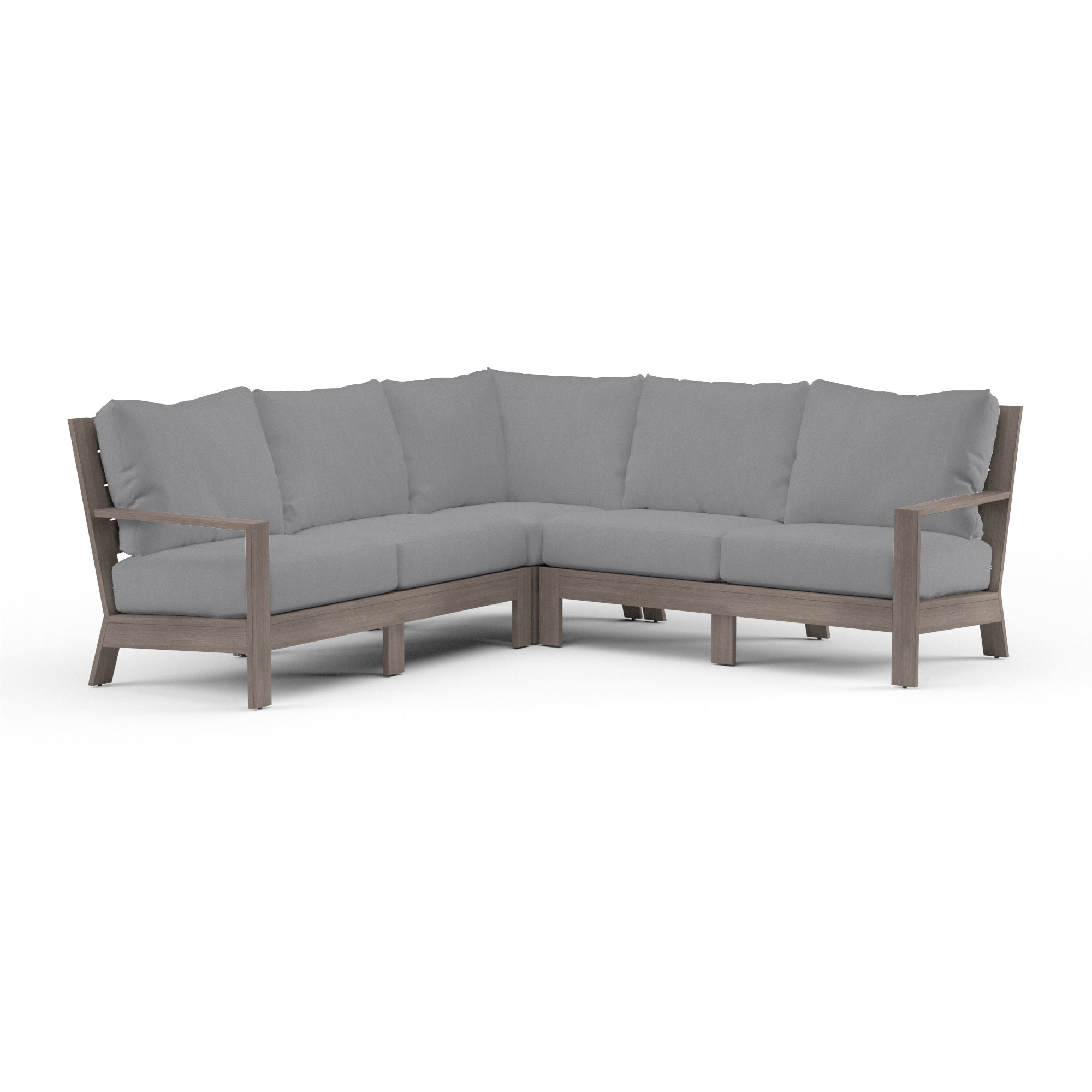 Sunset West Laguna Aluminum Sectional with Cushion