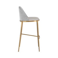 Sunpan Dover Barstool in Bravo Portabella-Sparrow Grey / Napa Stone-Polo Club Stone