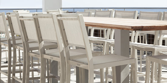 DecoScapes Fusion Aluminum Bar Side Chair
