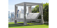 DecoScapes Furniture Breeze Aluminum Daybed Square