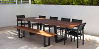 DecoScapes Contemporary U Style Dining Table Base