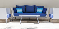 DecoScapes Furniture Cosmo Aluminum Sofa