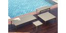 DecoScapes Danish Aluminum Rectangular Coffee Table