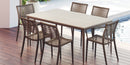 DecoScapes Danish Aluminum Square Dining Table