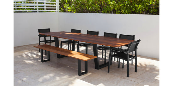 DecoScapes Fusion Aluminum Stackable Dining Side Chair
