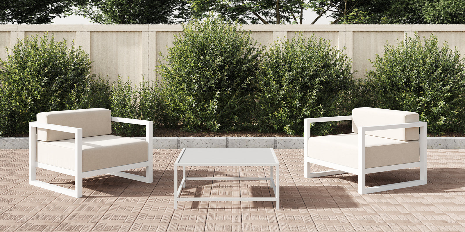 DecoScapes Iconic Aluminum Club Chair