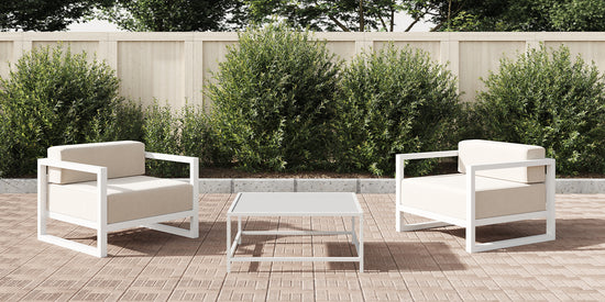 DecoScapes Iconic Aluminum Club Chair