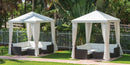 DecoScapes Oasis Aluminum Standard Roof Cabana