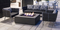 DecoScapes Aria 79" Aluminum Frame Sofa
