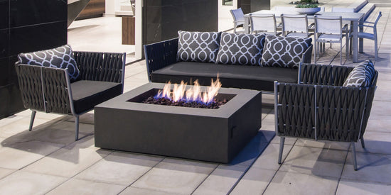 DecoScapes Aria 79" Aluminum Frame Sofa