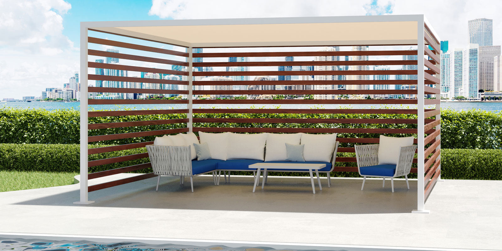DecoScapes Furniture Breeze Cabana 10"
