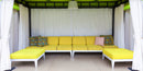 DecoScapes South Beach Armless Loveseat