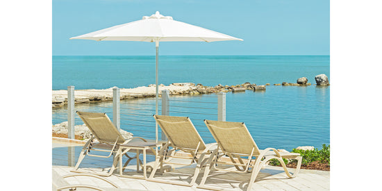 DecoScapes Rio Round Single Vented Umbrella