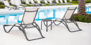 DecoScapes Atlantic Sled Chaise With Arms