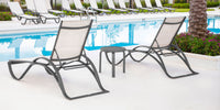 DecoScapes Atlantic Sled Chaise With Arms