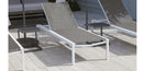 DecoScapes Fusion Aluminum Sling Armless Chaise Lounge