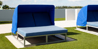 DecoScapes Furniture Iconic Aluminum Daybed Canopy
