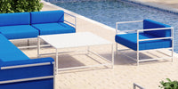 DecoScapes Delano Aluminum Coffee Table