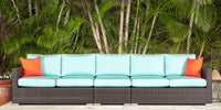 DecoScapes Lucaya Armless Chair with Standard Cushion