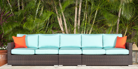 DecoScapes Lucaya Right Arm Loveseat With Standard Cushion