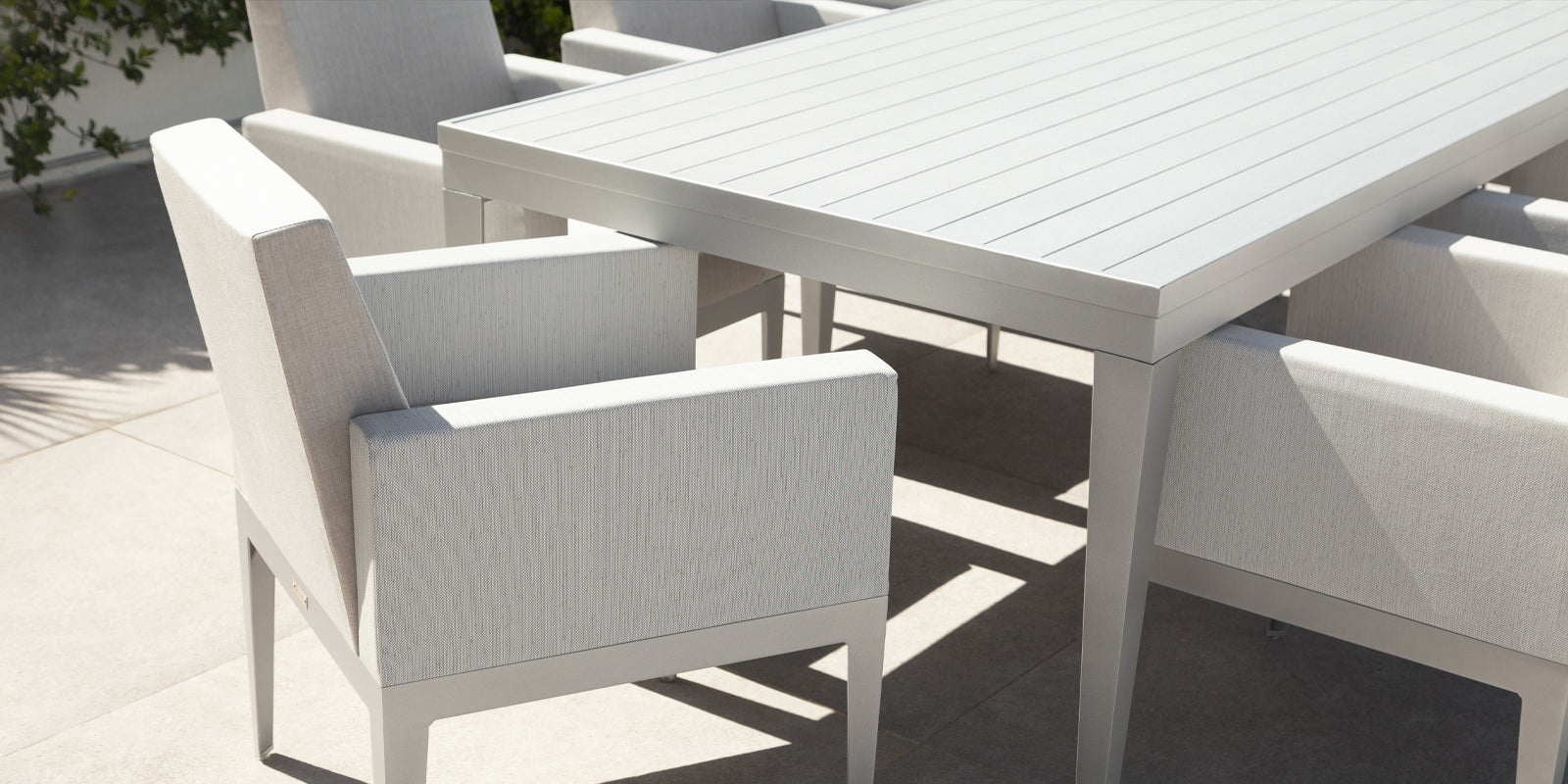 DecoScapes South Beach Rectangular Dining Table 72"