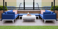 DecoScapes South Beach Small Square Coffee Table