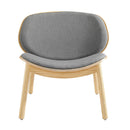 Greenington Danica Lounge Chair in Wheat Gray/Wheat Red
