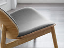 Greenington Danica Lounge Chair in Wheat Gray/Wheat Red