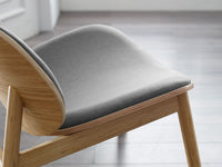 Greenington Danica Lounge Chair in Wheat Gray/Wheat Red