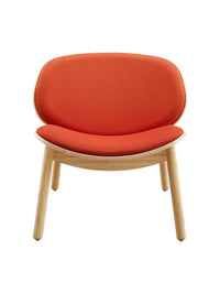 Greenington Danica Lounge Chair in Wheat Gray/Wheat Red