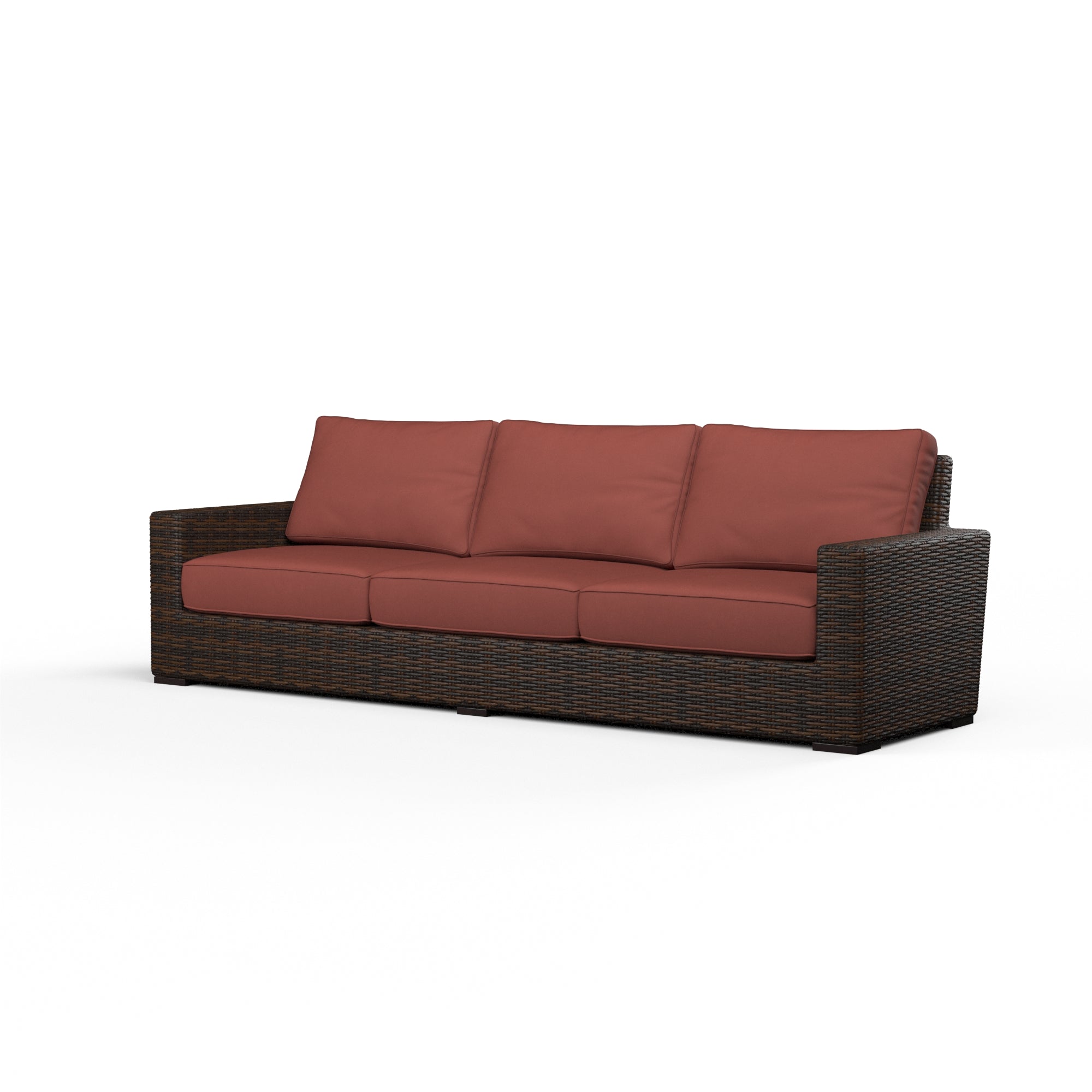 Sunset West Montecito Wicker Sofa with Cushion