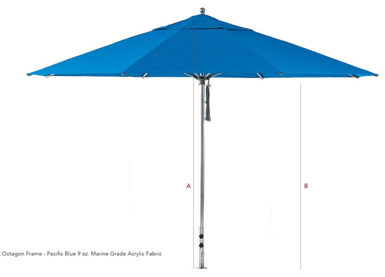 BFM Seating G-Series 8 1/2' x 11' Fiberglass Frame 2" Pole