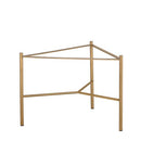 Sunpan Saunders Coffee Table Base - High - Gold