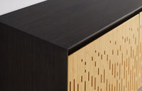 Greenington Hanna Sideboard In Caviar/Wheat
