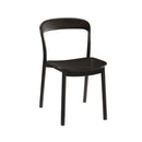 Greenington Hanna Chair Bamboo Seat In Caviar