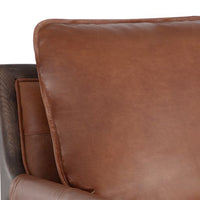 Sunpan Mauti Lounge Chair Brown - Shalimar Tobacco Leather